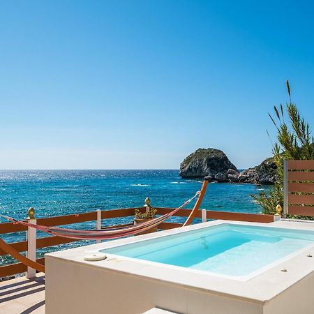 Villa Renata & Villa Filippos With Private Plunge Pool By Konnect Agios Gordios  Exterior photo
