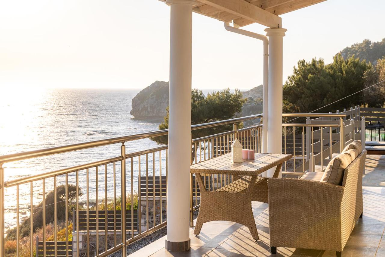 Villa Renata & Villa Filippos With Private Plunge Pool By Konnect Agios Gordios  Exterior photo