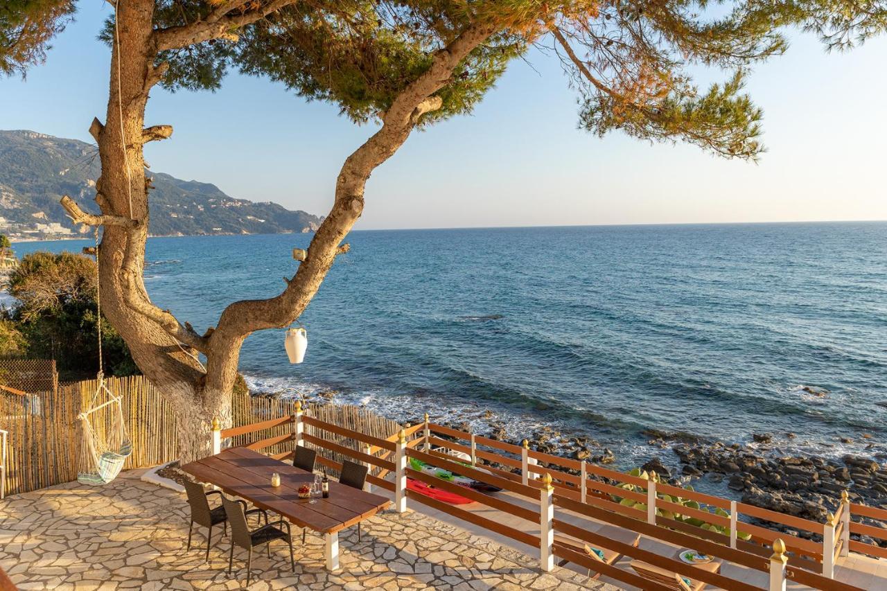 Villa Renata & Villa Filippos With Private Plunge Pool By Konnect Agios Gordios  Exterior photo