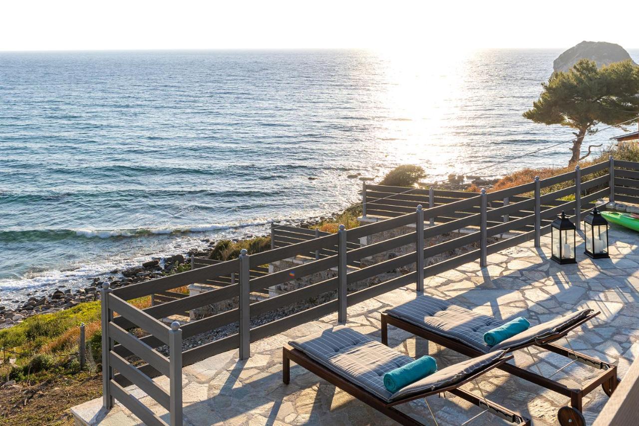 Villa Renata & Villa Filippos With Private Plunge Pool By Konnect Agios Gordios  Exterior photo