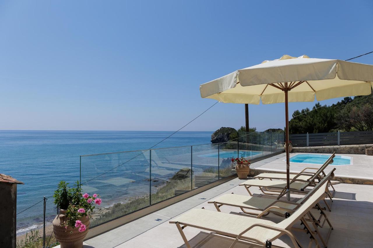 Villa Renata & Villa Filippos With Private Plunge Pool By Konnect Agios Gordios  Exterior photo
