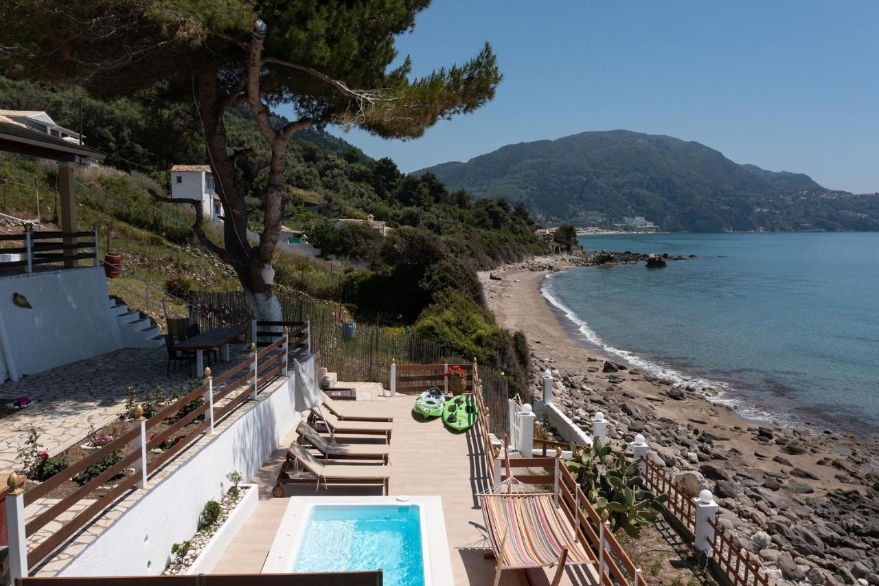 Villa Renata & Villa Filippos With Private Plunge Pool By Konnect Agios Gordios  Exterior photo