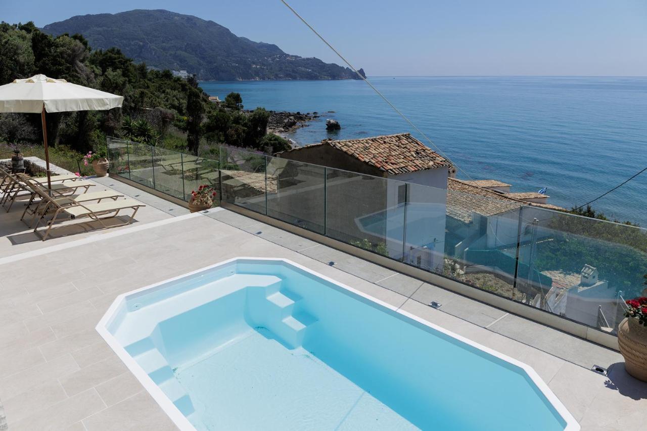 Villa Renata & Villa Filippos With Private Plunge Pool By Konnect Agios Gordios  Exterior photo
