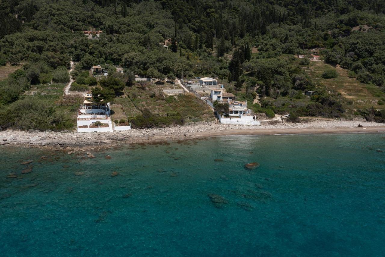 Villa Renata & Villa Filippos With Private Plunge Pool By Konnect Agios Gordios  Exterior photo