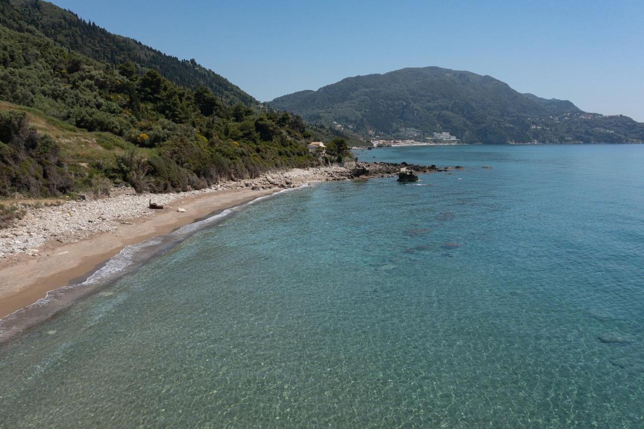 Villa Renata & Villa Filippos With Private Plunge Pool By Konnect Agios Gordios  Exterior photo