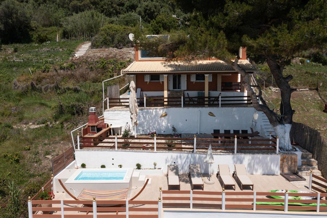 Villa Renata & Villa Filippos With Private Plunge Pool By Konnect Agios Gordios  Exterior photo