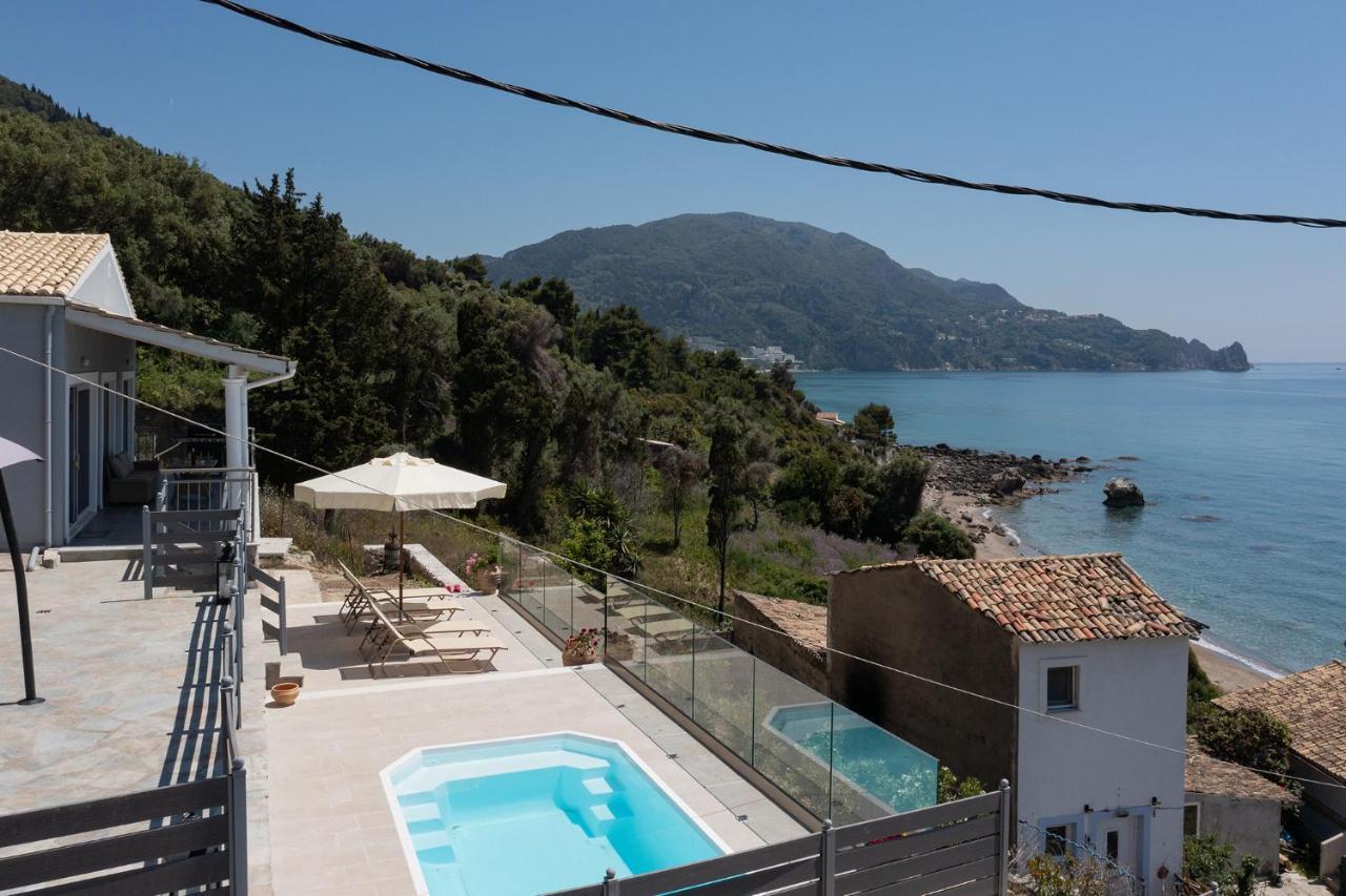 Villa Renata & Villa Filippos With Private Plunge Pool By Konnect Agios Gordios  Exterior photo