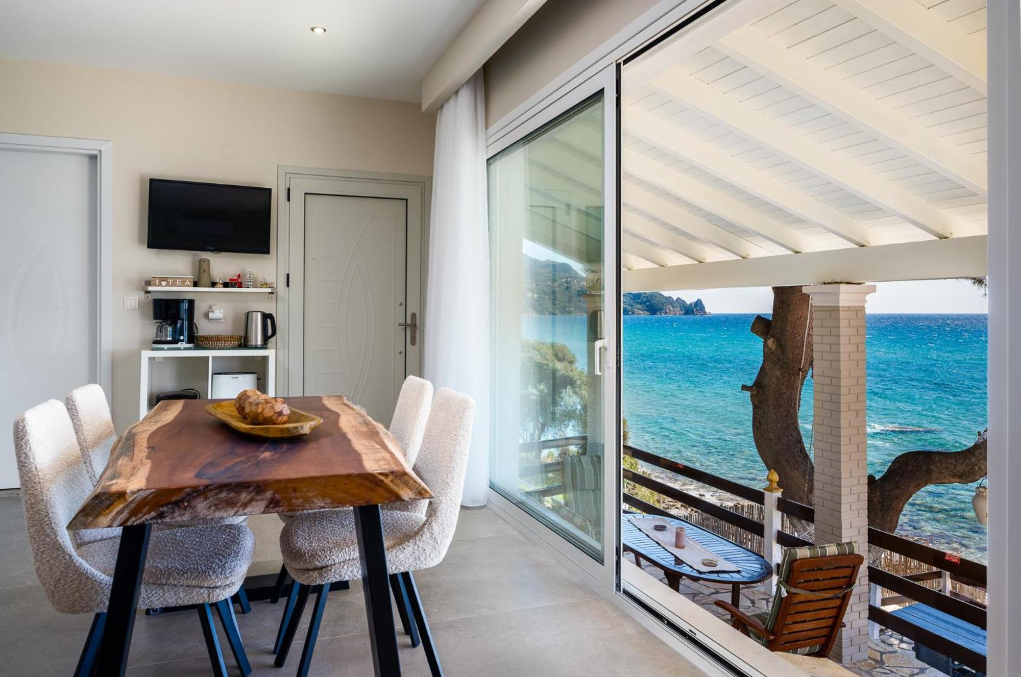 Villa Renata & Villa Filippos With Private Plunge Pool By Konnect Agios Gordios  Exterior photo