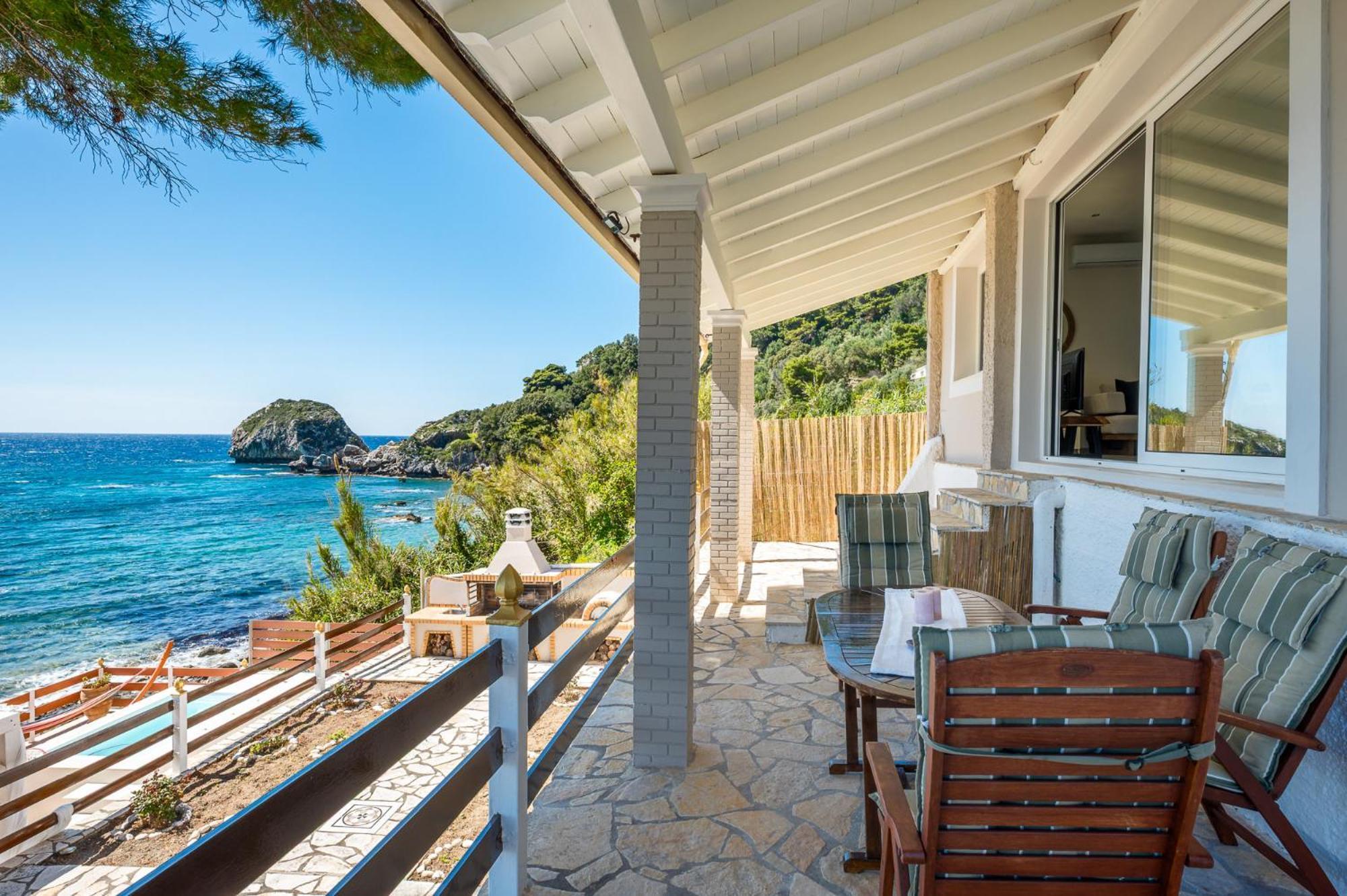 Villa Renata & Villa Filippos With Private Plunge Pool By Konnect Agios Gordios  Exterior photo